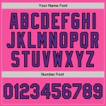 Jersey Lila-Schwarz Authentic Custom Baseball Pink Jersey Lila-Schwarz Authentic Custom Baseball Pink