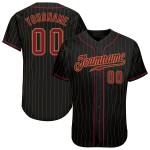 Nadelstreifen Crimson-Old Gold Jersey Custom Gold Schwarz Baseball Authentic Old Nadelstreifen Crimson-Old Gold Jersey Custom Gold Schwarz Baseball Authentic Old