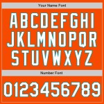 Custom Baseball Weiß-Blaugrün Authentic Jersey Orange Fade Fashion Custom Baseball Weiß-Blaugrün Authentic Jersey Orange Fade Fashion