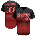 Baseball Custom 3D Muster Rot-Weiß Schwarz Jersey Authentisches Design Baseball Custom 3D Muster Rot-Weiß Schwarz Jersey Authentisches Design