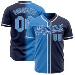 Jersey Authentic Custom Gradient Navy Baseball Powder Fashion Blau-Weiß Jersey Authentic Custom Gradient Navy Baseball Powder Fashion Blau-Weiß