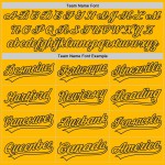 Baseball Custom Gold-Navy Jersey Gold Authentic Baseball Custom Gold-Navy Jersey Gold Authentic