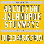 Fashion Yellow Custom Baseball Fade Authentic Jersey Weiß-Royal Fashion Yellow Custom Baseball Fade Authentic Jersey Weiß-Royal