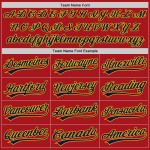 Jersey Red Baseball Authentic Navy-Gold Custom Jersey Red Baseball Authentic Navy-Gold Custom