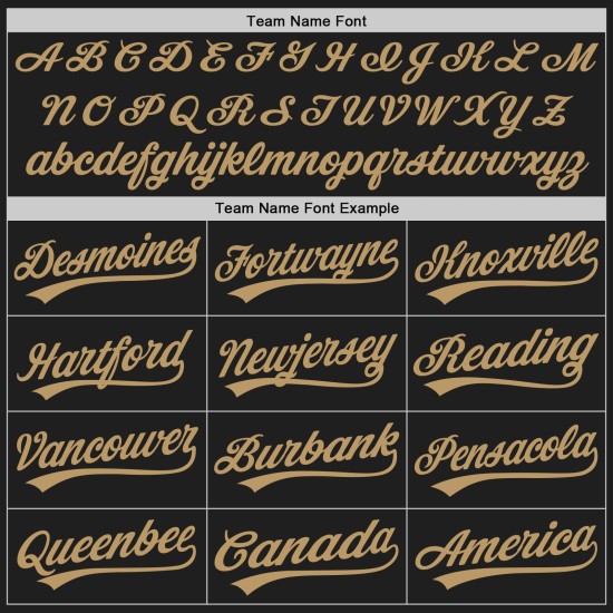 Schwarzes altes authentisches benutzerdefiniertes Baseball-Trikot in Gold Schwarzes altes authentisches benutzerdefiniertes Baseball-Trikot in Gold
