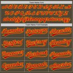 Salute Red-Gold Authentic Olive zum Custom Jersey Service Baseball Salute Red-Gold Authentic Olive zum Custom Jersey Service Baseball