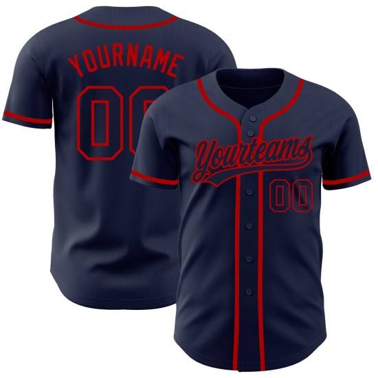 Baseball Navy Jersey Custom Navy-Rot Authentic Baseball Navy Jersey Custom Navy-Rot Authentic