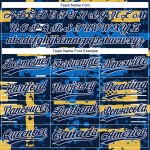 Jersey Muster Navy-Gold Design Custom Authentic 3D Navy Baseball Jersey Muster Navy-Gold Design Custom Authentic 3D Navy Baseball