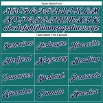Jersey Baseball Damen V-Ausschnitt Marineblau-Weiß Aqua Custom Cropped Jersey Baseball Damen V-Ausschnitt Marineblau-Weiß Aqua Custom Cropped