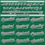 Baseball Kelly Green Custom Jersey Grau-Weiß Steel Authentic Baseball Kelly Green Custom Jersey Grau-Weiß Steel Authentic