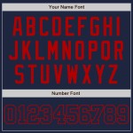 Baseball Navy Jersey Custom Navy-Rot Authentic Baseball Navy Jersey Custom Navy-Rot Authentic