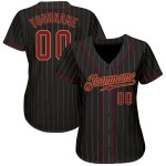 Nadelstreifen Crimson-Old Gold Jersey Custom Gold Schwarz Baseball Authentic Old Nadelstreifen Crimson-Old Gold Jersey Custom Gold Schwarz Baseball Authentic Old