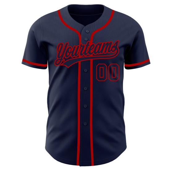 Baseball Navy Jersey Custom Navy-Rot Authentic Baseball Navy Jersey Custom Navy-Rot Authentic